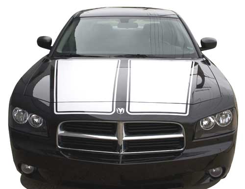 Custom Dual Hood Stripe Kit Dodge Charger Custom Dual Hood Stripe Kit Dodge Charger